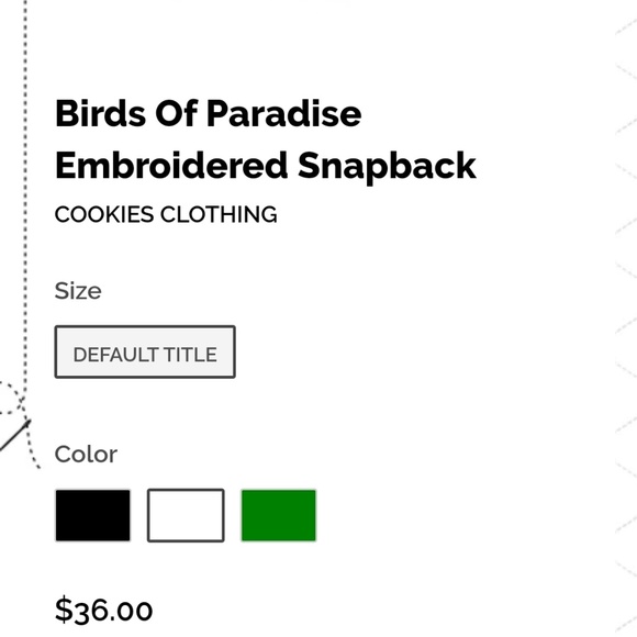 Cookies Snapback - Picture 6 of 6